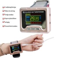 Wholesale Laser Therapy Home wrist type laser watch Low frequency high blood pressure high blood fat high blood sugar diabetes therapy