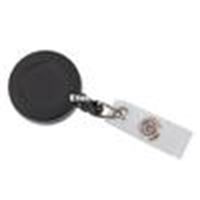 Wholesale Retractable Reel ID Badge Key Card Name Tag Holders with Belt Clip for Keys ids badges Black