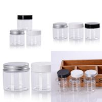 Wholesale Sample Sack Subpackage Bottle Facial Mask Box Plastic Bottle Body Cosmetic Jars Multi Style Lid Transparent g New Arrival mg D2