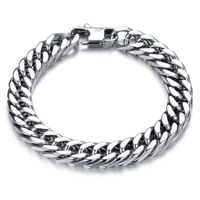 Wholesale Hot selling hand accsori personalized creative trend rough and domineering titanium steel men s Bracelet