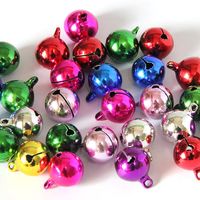 Wholesale Christmas Decorations Jingle Bells Metal Beads For Festival Party Tree Hanging Decoration DIY Handmake Crafts Accessories