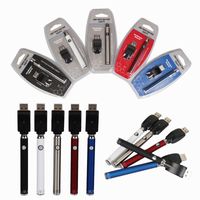 Wholesale Bottom adjustable Voltage electronic cigarette twist battery V Variable mAh vape pen for AC1003 ego atomizers COLORs