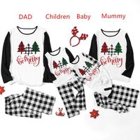 Wholesale 2020 Christmas Family Pajamas Set Deer Print Adult Women Kids Family Matching Clothes Xmas Family Sleepwear Sets Top Pants K990