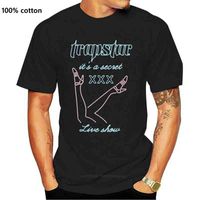 Wholesale Trapstar London Midnight Lights Ss19 Short Sleeve t Shirt Black s m l xl Bnwt Style Round Tee