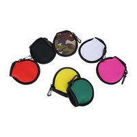 Wholesale Waterproof Neoprene Golf Ball Holder Golf Tees Pouch Portable Golf Balls Carry Case Pocket with Waist Clip Bag Pendants Training Gift H12206