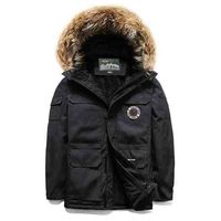 Wholesale Winter Canadian Goode Jacket Parkas Tnf Cotton Padded Clothes Plush Thickened Mens Womens Medium Large Warm Gooses Map Table Parker Coat