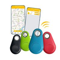 Wholesale Pet Smart GPS Tracker Mini Anti Lost Alarm Bluetooth Locator Tracer For Dog Cat Kids Car Wallet Key Finder Pet Collar Accessories