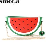 Wholesale HBP SMOOZA Fashion Women handbags fruit bag watermelon orange