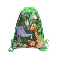 Wholesale new children backpacks cartoon Animal boy non woven drawstring bags boy school bags chidren backpack