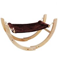 Wholesale Cat Beds Furniture Rocking Chair Bed Pet Hammock Rolling Cradle Swing Toy For Small Baby Kitten FAS61