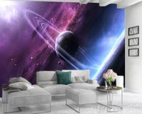 Wholesale 3d Wallpaper Living Room Modern Home Decoration Wallpaper The Earth in the Fantasy Space HD Superior Interior Decorations Wallpaper