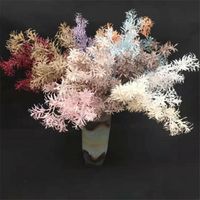 Wholesale Fake Long Stem Clover quot Length Simulation Autumn Misty Grass for Wedding Home Decorative Artificial Plant
