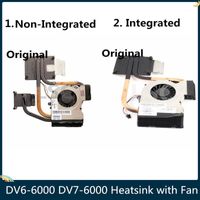 Wholesale Laptop Cooling Pads LSC Original For DV6 Dv6 DV7 Heatsink With Fan AMD Integrated Graphics T