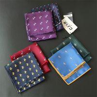 Wholesale 10pcs colors Can Choice New Korean Fashion Designer High Quality Pocket Square Handkerchief Men s Business Suit Pocket