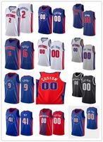 Wholesale 75th Men Women Youth Detroit s Pistons s Jamorko Pickett Kelly Olynyk Rodney McGruder Trey Lyles Custom Basketball Jersey