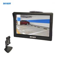 Wholesale Car Video DIYKIT Inch Monitor TFT LCD quot HD Digital Screen Way Input For Reverse Rear View Camera DVD VCD1
