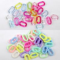 Wholesale 30Pcs Bags Nail Art Decorations Ice Jelly Candy Ring Buckle Ornaments Spring Summer New Style Nail Accessory D Design