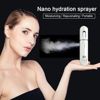 Wholesale spa facial steamer face vaporizador humidifier humidificador vaporizer nano mister nebulizador steamer umidificador vapeur spray Mini Face