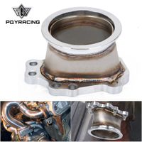 Wholesale PQY T25 T28 GT25 GT28 BOLT to quot v band Exhaust Manifold Converter Adaptor Flange PQY4826