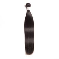 Wholesale Peruvian Human Extensions Virgin Hair Weaves Natural Color g piece Silky Straight One Bundle