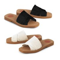 Wholesale Brand Women Slippers Fashion Classics Ladies Flip Flops Loafers Black White Red Blue Pink Brown Green Slides Shoes