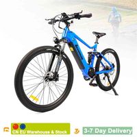 Wholesale Electric Mountain Bike inch MTB Bicycle Bafang W W Mid Drive Motor Off Road E Bike with Removable Lithium Battery Men