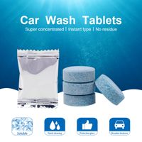 Wholesale 10Pcs Car Windshield Compact Glass Washer Clean Cleaner Effervescent Tablets Detergent Solid Wiper Instant Windshield Washer