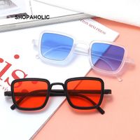 Wholesale Sunglasses Luxury Kabir Singh India Movie Men Square Gold Frame Cool Sun Shades Brand Design Black Glasses For Male UV400