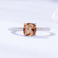Wholesale Kuololit Diaspore Zultanite Gemstone Rings for Women Girls Solid Sterling Silver Wedding Engagement Topaz Emerald Sapphire