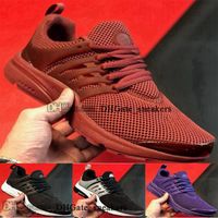 Wholesale with box Sneakers eur sports presto mens shoes big kid boys tripler black air size us casual women men athletic running trainers