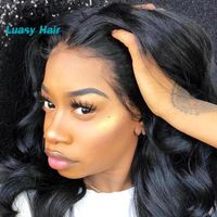 Wholesale Lace Wigs Lusa Real Front Human Hair Wet And Wavy Natural Brazilian Closure Wig Long Density Body Wave Frontal For Black Women