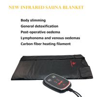 Wholesale Heated Blanket Sauna Far Infrared Sauna Thermal Blanket Body Wrap Blanket For Lymph Drainage Detox Body Shape