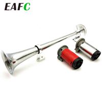Wholesale 150DB Super Loud V Single Trumpet Air Compressor for Car Truck Boat Train Horn Hooter For Auto Sound Signal