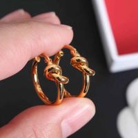 Wholesale 2021 New arrival Top quality round shape with knot hook earring for women engagement jewelry gift PS8658