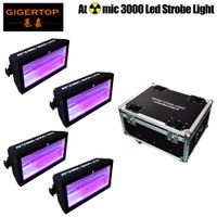 Wholesale 4in1 Flight Case Pack Martin Atomic Stage DMX Led Strobe Light Wash Flash Effect IN1 White Strobe RGB IN1 SMD Wall Wash