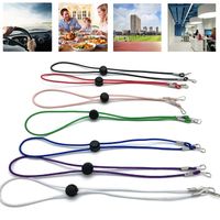 Wholesale Adjustable mask extension cord with adjustable and fuzzy mask lanyard The mask lanyard is convenient and convenient to hang on the neck