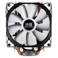 Wholesale Fans Coolings SNOWMAN CPU Cooler Master Direct Contact Heatpipes Freeze Tower Cooling System Fan With PWM Fans1