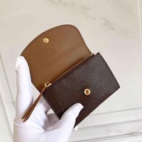 Wholesale COIN PURSE Colourful Press Stud Female Compact Spacious Short Wallet Grained Leather Lining Out Coated Canvas Flower Printed
