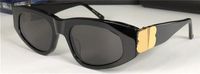Wholesale men sunglasses fashion design eyewear cat eye frame style top quality UV400 protective glasses with black case