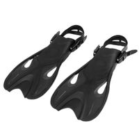Wholesale Adults Kids Diving Fins Open Heel Flippers Adjustable Strap Swimming Snorkeling Scuba Equipment