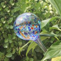 Wholesale Watering Equipments Automatic Plant Globes Mini Decorative Hand blown Glass Self Bulbs For Garden Pot Soil Uv