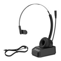 Wholesale Anivia Call Center Bluetooth Headphones With Microphone A8 Wireless Headphone Noise Canceling Headset For PC Computer Phones229M