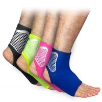 Wholesale Ankle Support Super Soft Protection Gym Running Foot Bandage Elastic Brace Guard Sport Fitness Support1