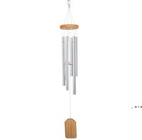 Wholesale Wood metal Wind Chime small Tube balcony Hangings door decoration steps and step high rising aeolian bells CCD12899