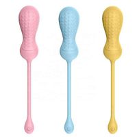 Wholesale NXY Eggs new design patented wireless remote silicone rubber woman sex toys vibrating koro kegel ball vagina tightning exercise balls