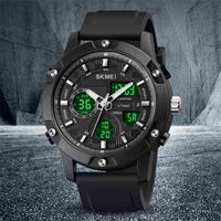 Wholesale 100M Waterproof Swim Fashion Sports Military Watches Men Stopwatch Clock Chrono Digital LED Wristwatches Relogio Masculino reloj