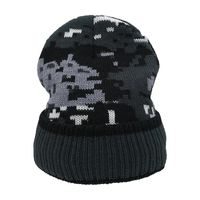 Wholesale Beanie Skull Caps Thicken Fleece Lining Army Camouflage Hat For Men Hunting Winter Warm Beanies Climbing Fishing Knit Camo Ski Hats