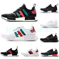 Wholesale Popular high quality red marble running shoes Army green tricolor men s and women s athletic trainer trainers