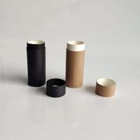 Wholesale Gift Wrap Eco Friendly oz Cardboard Lip Blam Tube Kraft Black Biodegradable Paper Cosmetic Push Up