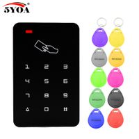 Wholesale Standalone Access Controller with EM keychains RFID Access Control Keypad digital panel Card Reader For Door Lock System